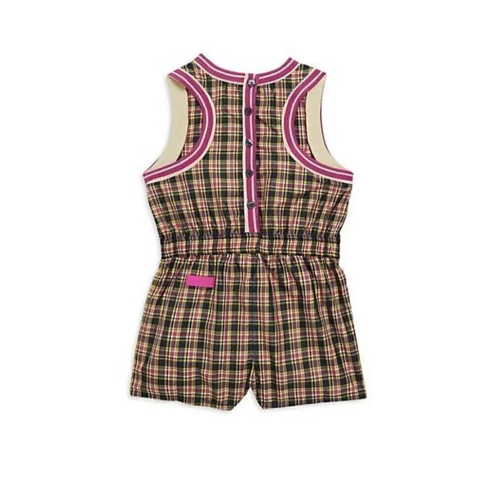 Burberry plaid Romper playsuit 12